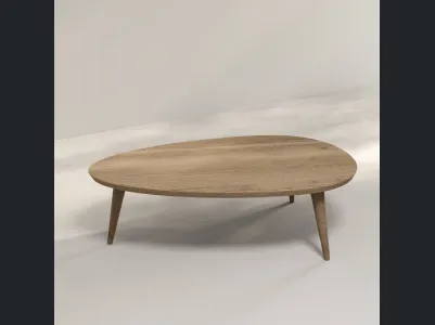 Tobia oak coffee table