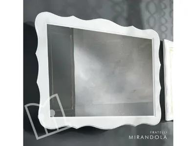 Rectangular shaped mirror