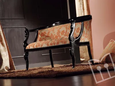 Padded sofa