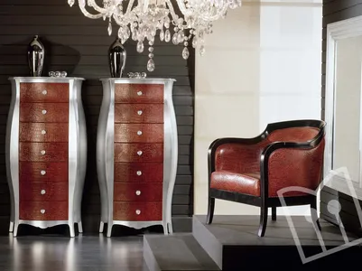 Leather armchair