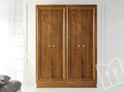 Removable wardrobe with 4 doors