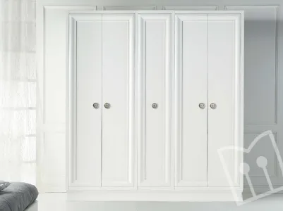 Removable wardrobe with 5 doors