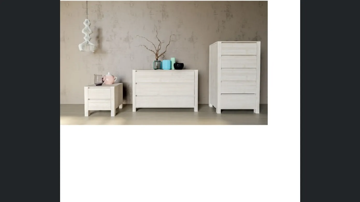 2-drawer bedside table