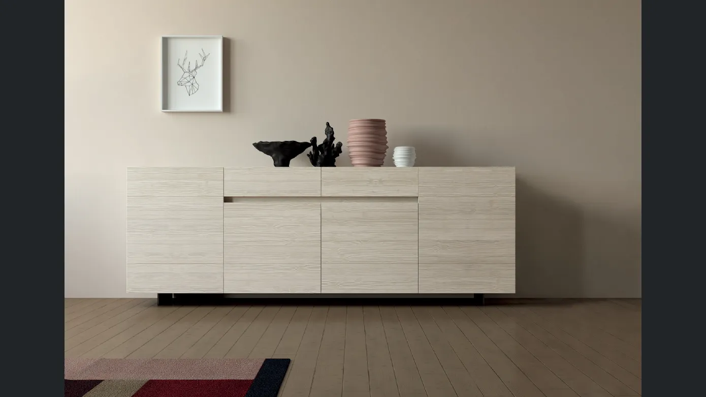 Sideboard with throat doors Dallas 1002/240 / pa by Fratelli Mirandola