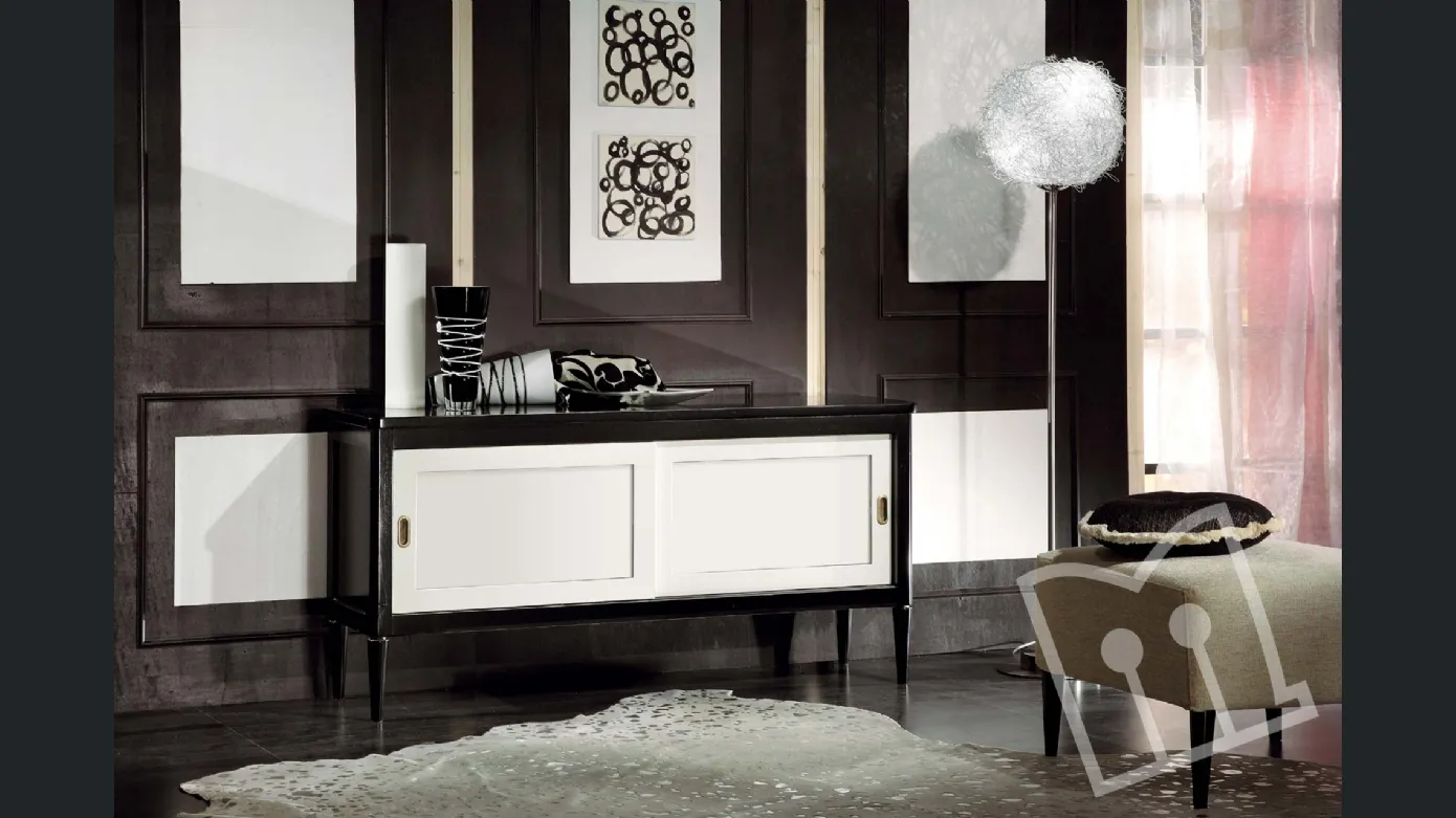 Sideboard with 2 sliding doors