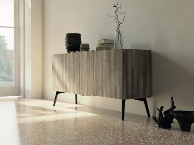 Ir ri 1811 wooden blockboard sideboard by F.lli Mirandola