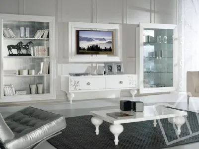 Vanity classic white sideboard by F.lli Mirandola Art. 2602