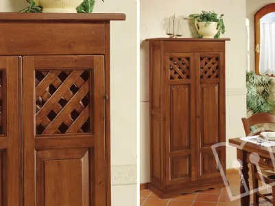 Solid wood pantry