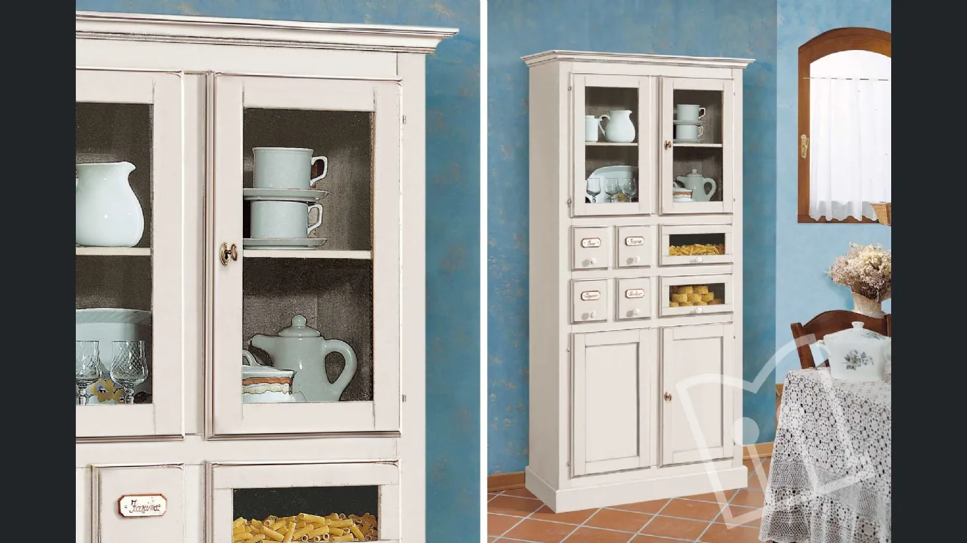 Wooden pantry