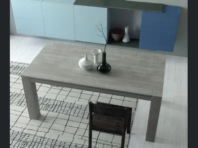 Acheo 1400 wooden kitchen table by F.lli Mirandola