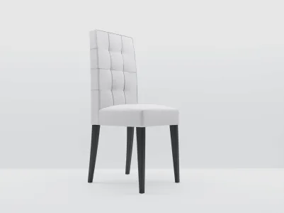Morgana padded wooden chair