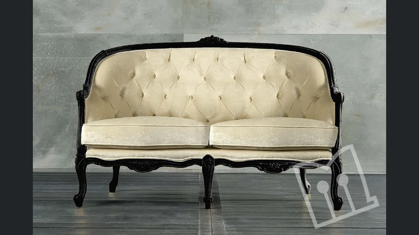 2 seater upholstered sofa