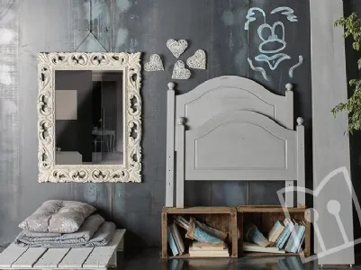 Shabby Chic mirror and headboard Art 70/2691 by F.lli Mirandola