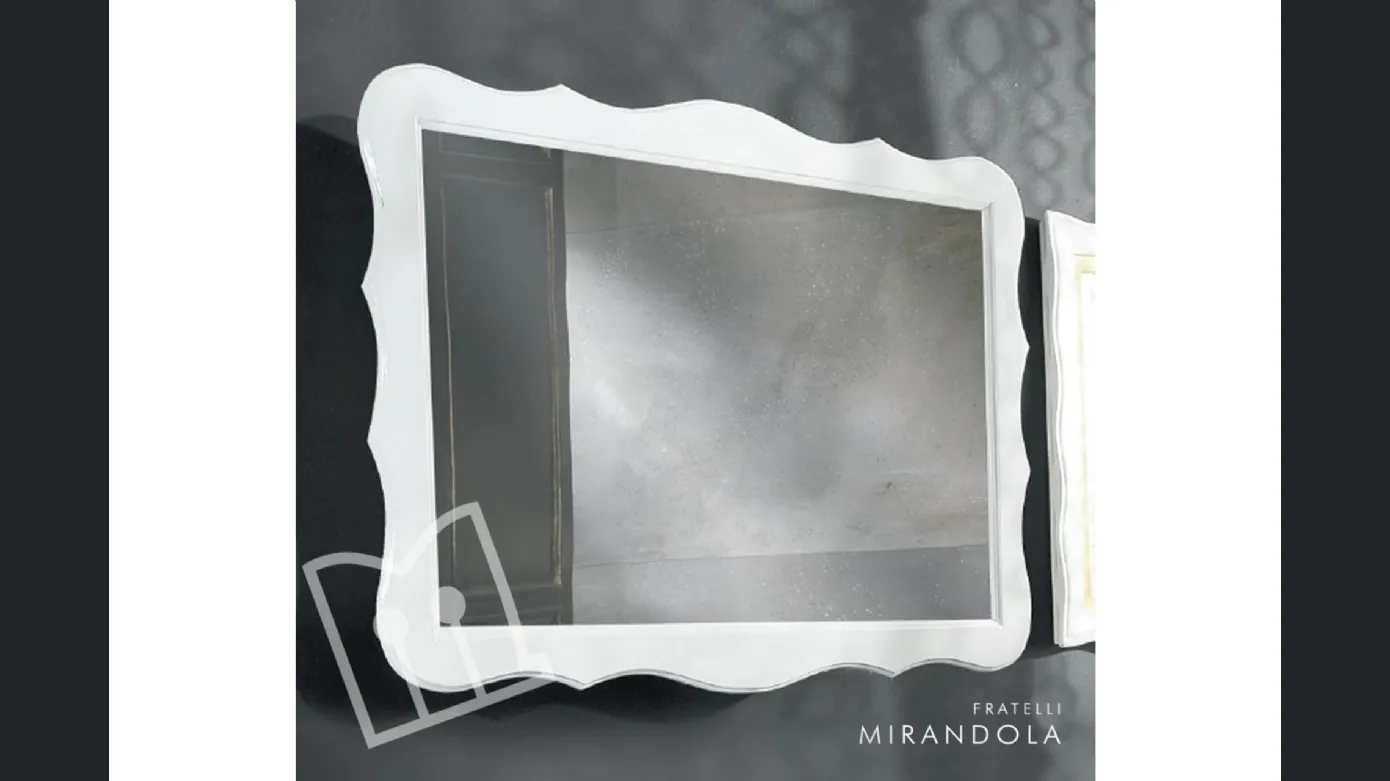 Rectangular shaped mirror