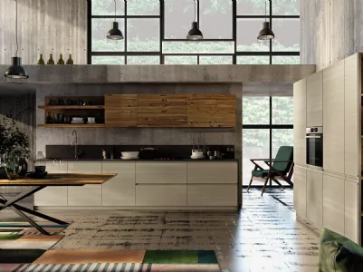 Linear kitchen Tesi by F.lli Mirandola