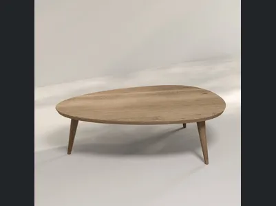 Tobia oak coffee table