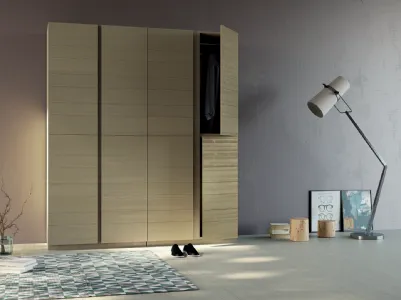 Sidney modular hinged wardrobe Art. 1214 by F.lli Mirandola